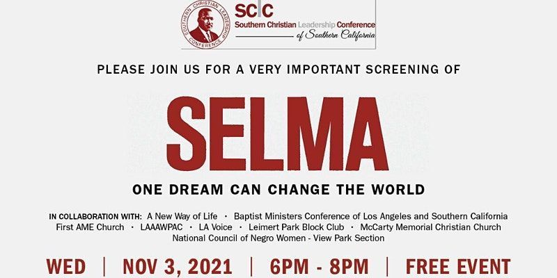 SCLC of Southern California Host Screening of Selma